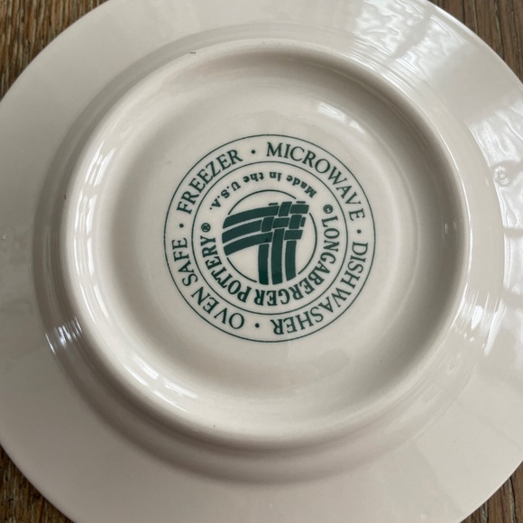 2 Longaberger Holiday Winter Berry Holly Teacup/Coffee - Picture 4 of 6